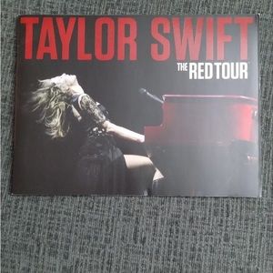 Taylor Swift RED tour color program & poster
